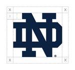 Athletics Monogram One-Color Clear Space
