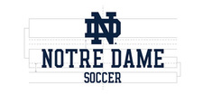 Wordmark Notre Dame One Color Short