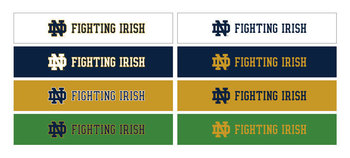 Wordmark Horizontal Fighting Irish Color Variations