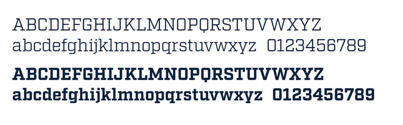 Typeface Factoria Example 1